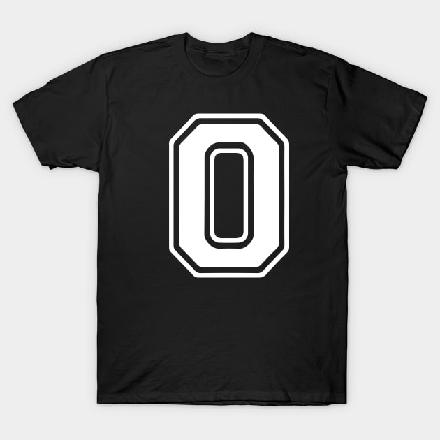 Letter O T-Shirt by Xtian Dela ✅